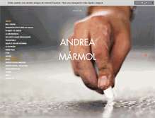 Tablet Screenshot of andreamarmol.com